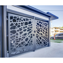 Decorative Laser Cut Aluminum Metal Garden Gate Design